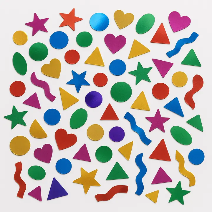 Confetti Table Scatter