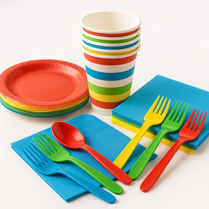 Disposable Party Tableware Set
