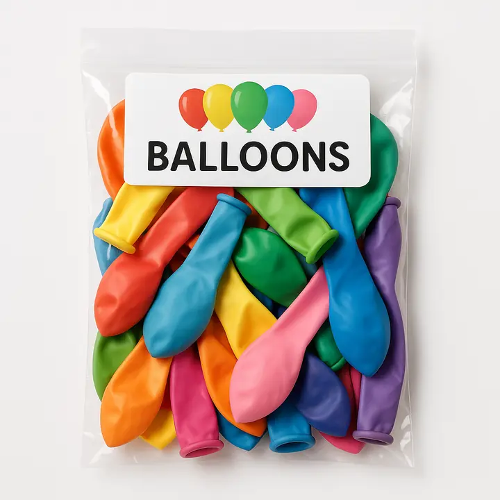 Latex Balloon Assortment Pack