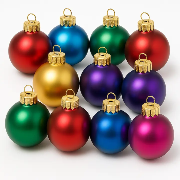 Shatterproof Christmas Ball Ornaments Set